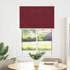vidaXL Plissee Bordeauxrot 90x100 cm Stoffbreite 89,4 cm Polyester