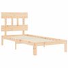 vidaXL Massivholzbett ohne Matratze 90x200 Kiefernholz