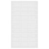 vidaXL CD-Schrank Wei&szlig; 102x23x177,5 cm Holzwerkstoff