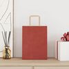 vidaXL Papiertragetaschen 50 Stk. mit Henkeln Rot 21x11x28 cm