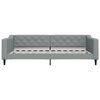 vidaXL Tagesbett Hellgrau 100x200 cm Stoff