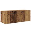 vidaXL TV-Schrankset Wandmontiert 5 pcs Altholz Holzwerkstoff