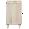 vidaXL Badezimmerschrank mit T&uuml;r Wei&szlig; 38 x 33 x 58 cm Holzwerkstoff
