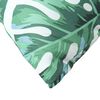 vidaXL Sofakissen 4 Stk. Blattmuster 50x50 cm Stoff