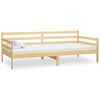 vidaXL Tagesbett mit Matratze 90x200 cm Kiefer Massivholz