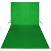 vidaXL Fotostudio-Set mit Lampen und Hintergrundsystem
