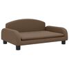 vidaXL Hundebett Braun 70x45x30 cm Stoff