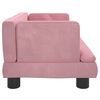 vidaXL Kindersofa Rosa 60x40x30 cm Samt