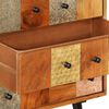 vidaXL Kommode 55x30x75 cm Massivholz Akazie und Metall