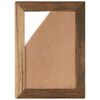 vidaXL Bilderrahmen 2 Stk. 40x50 cm Massives Altholz und Glas