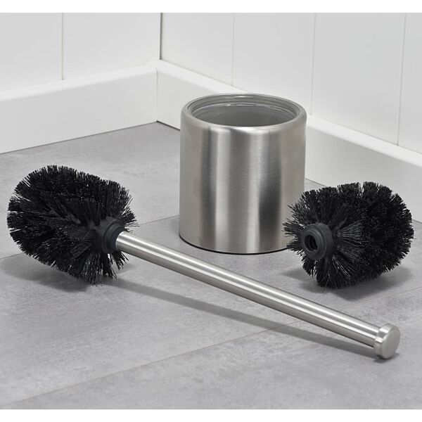 HI Toilettenb&uuml;rste mit Halter 10 cm Edelstahl