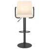 vidaXL Barhocker 2 Stk. Creme Stoff