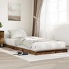 vidaXL Bodenbettrahmen Altholz 71,5 x 190 cm Holzwerkstoff