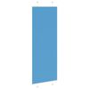 vidaXL Plissee Blau 75x200 cm Stoffbreite 74,4 cm Polyester