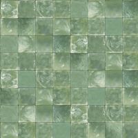 Noordwand Tapete Evergreen Tiles Grün