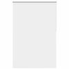 vidaXL Verdunkelungsrollo Wei&szlig; 160x210cm Stoffbreite 156,6cm Polyester