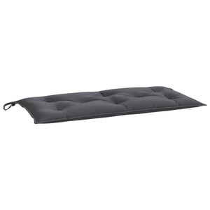 vidaXL Gartenbank-Auflage Anthrazit 100x50x7 cm Oxford-Gewebe