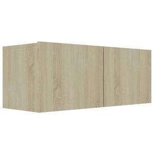 vidaXL TV-Schrank Sonoma-Eiche 80x30x30 cm Holzwerkstoff