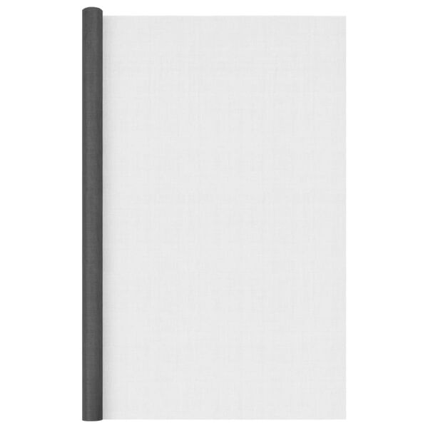 vidaXL Fliegengitter Fiberglas 112x2000 cm Schwarz