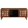 vidaXL Couchtisch Braun 100 x 54 x 40 cm Massivholz Mango