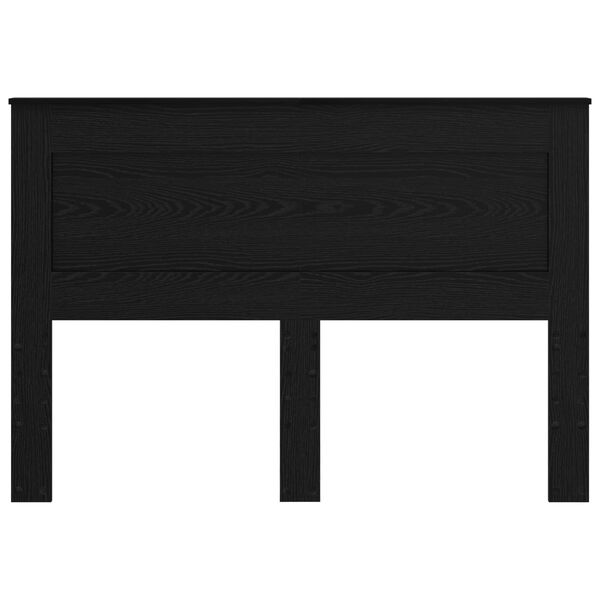 vidaXL Kopfteil mit Kopfteil Schwarz Eichen-Optik 140 cm Holzwerkstoff