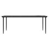 vidaXL 7-tlg. Garten-Essgruppe mit Kissen Grau Poly Rattan Glas