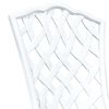 vidaXL Gartentisch Set 3 pcs Wei&szlig; Gussaluminium