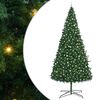 vidaXL Weihnachtsbaum mit dekorativen Lichterketten Gr&uuml;n 400 cm PVC