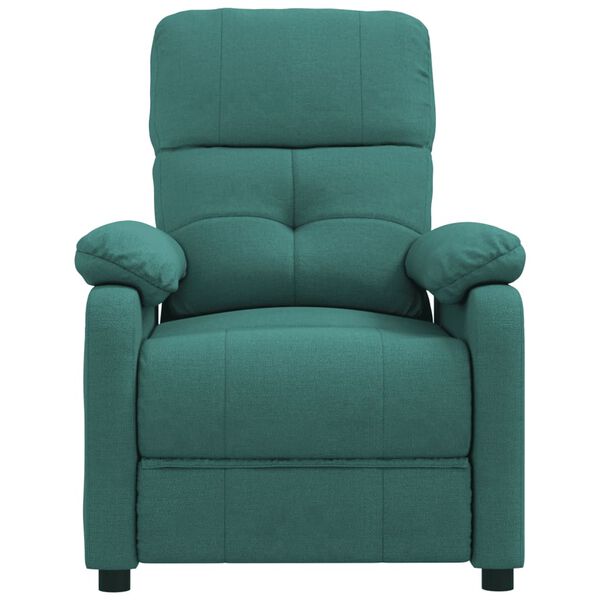 vidaXL Relaxsessel Dunkelgr&uuml;n Stoff