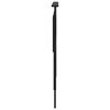 vidaXL Kopfteil mit Kopfteil Schwarz Eichen-Optik 160 cm Holzwerkstoff