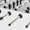 vidaXL Fu&szlig;balltischlager 10 pcs Schwarz 3 x 3 x 2,1 cm Kunststoff
