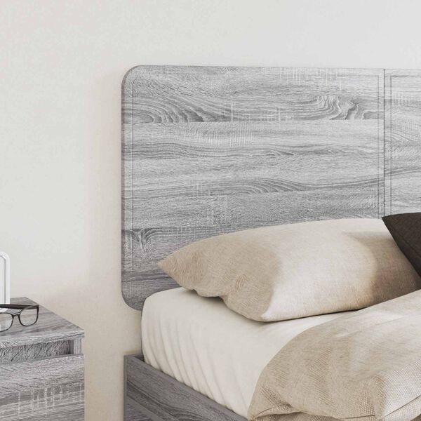 vidaXL Kopfteil Graues Sonoma 160 cm Holzwerkstoff