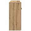 vidaXL Empfangstheke Artisan-Eiche 200x50x103,5 cm Holzwerkstoff