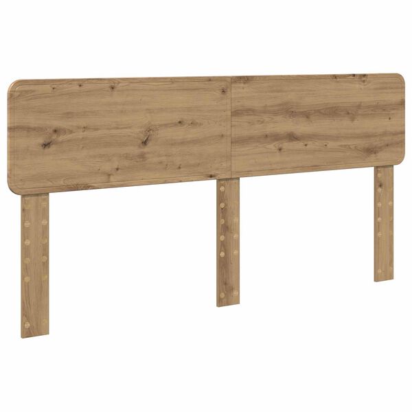 vidaXL Kopfteil Artisan-Eiche 200 cm Holzwerkstoff