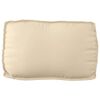 vidaXL Palettenkissenset 3 pcs Beige Oxford-Stoff