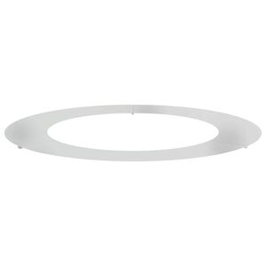 vidaXL geeignet f&uuml;r flachen Baumring Silber &Oslash;60 / 90 cm Verzinkter Stahl
