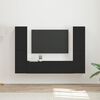 vidaXL TV-Schrankset 6 pcs Schwarz Holzwerkstoff