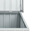 vidaXL Gartenbox Grau 109x67x65 cm
