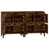 vidaXL Sideboards 2 Stk. R&auml;uchereiche 60x35x70 cm Holzwerkstoff