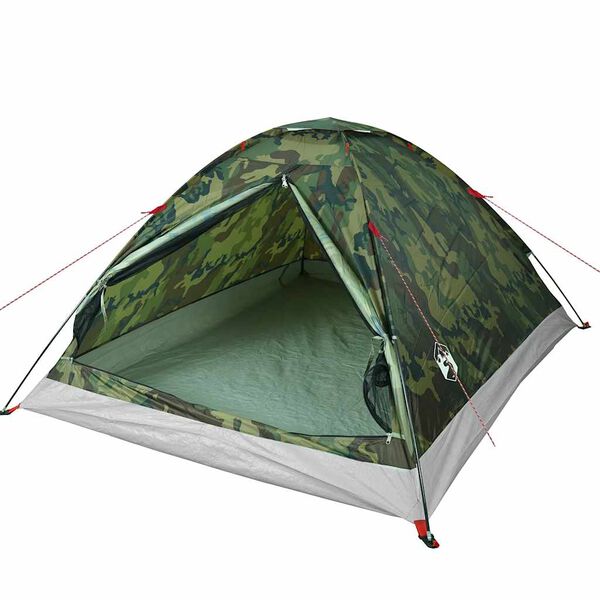 vidaXL Kuppelzelt 4 Personen Camouflage Wasserdicht