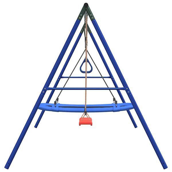 vidaXL Schaukel-Set mit Schaukelsitz Trapez und Nestschaukel