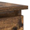 vidaXL Konsolentisch mit Schubladen R&auml;uchereiche 85,5x38,5x74,5 cm