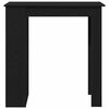 vidaXL Bartisch Schwarz Eichen-Optik 102 x 50 x 103,5 cm Holzwerkstoff