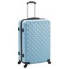 vidaXL Hartschalen-Trolley-Set 3 Stk. Blau ABS