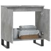 vidaXL Badschrank Betongrau 58 x 33 x 60 cm Holzwerkstoff