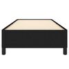 vidaXL Bettgestell ohne Matratze Schwarz 90x200 cm Stoff