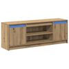 vidaXL TV-Einheiten 139,5 x 34 x 50 cm Braun Holzwerkstoff