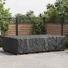 vidaXL Gartenm&ouml;belabdeckung Schwarz 315 x 180 x 74 cm 420D