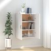 vidaXL H&auml;ngeschrank Wei&szlig; 69,5x34x90 cm Holzwerkstoff
