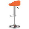 vidaXL Barhocker Orange Kunstleder